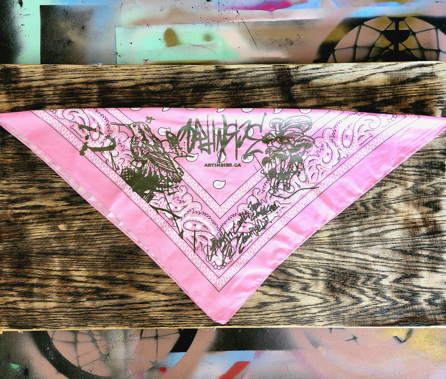 Humingbird and Mushroom - Bandana - Coachella 2023 limited drop